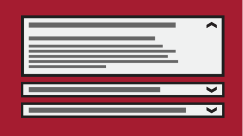 Icon showing a rectangle with multiple lines representing text and an up-pointing arrow, followed by two rectangles each with a line representing text and a down-pointing arrow.