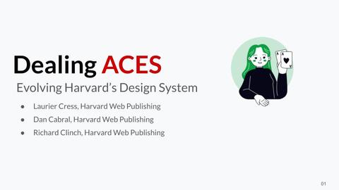 Title page of the Dealing ACES webinar.