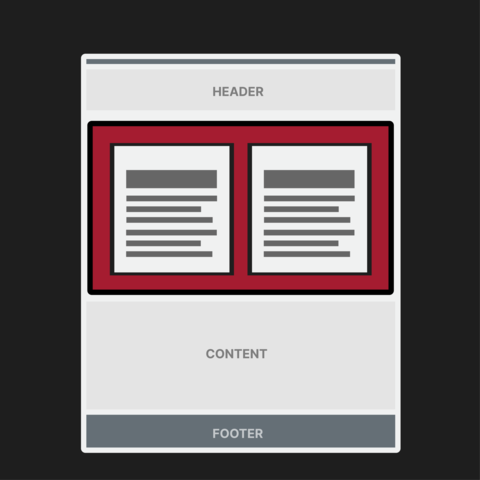 Columns component in layout